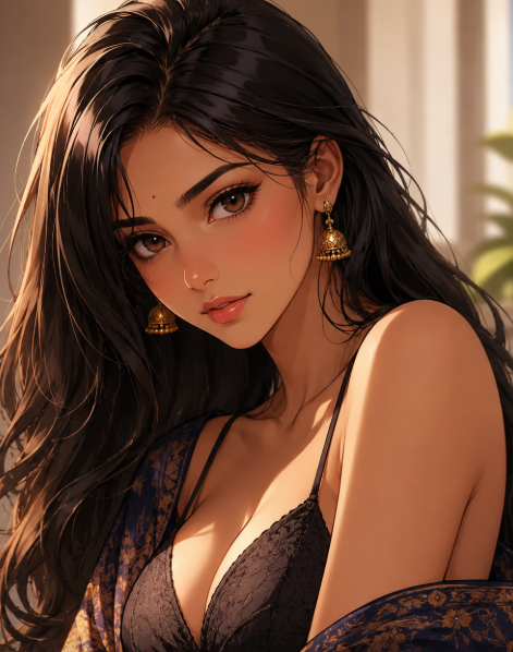Custom AI character creation preview on SpicyChat