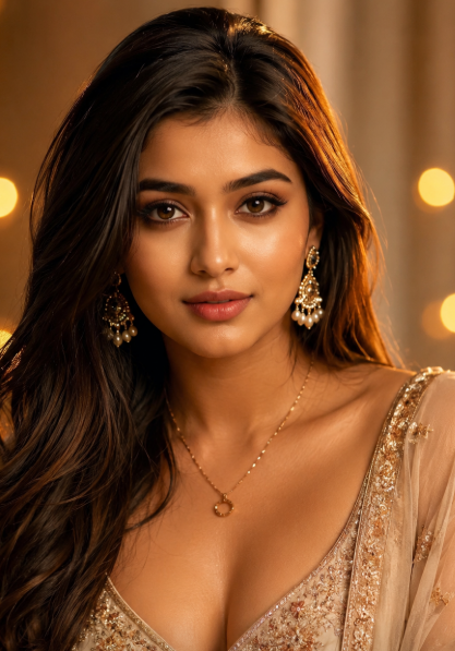 Delhi café AI girlfriend character
