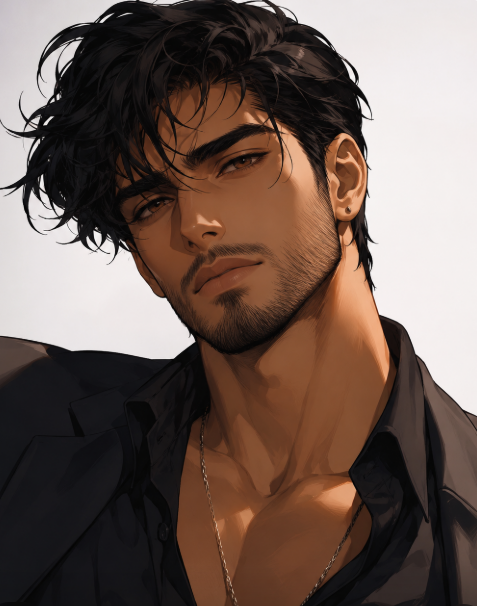 Protective AI boyfriend character